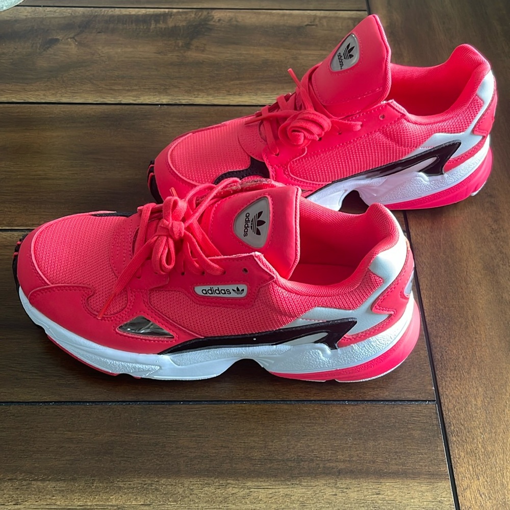 NWT Adidas Falcon 'Shock Red'